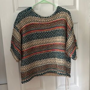 Lou & Grey Short Sleeved Sweater